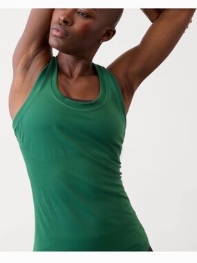 Athleta Emerald Green Racerback Tank - L